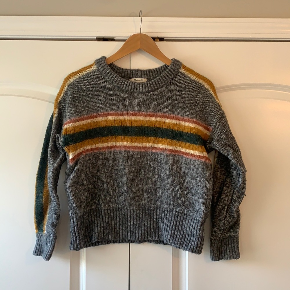 Madewell striped sweater